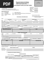 scholarship form 2018 ched for application Form CHED Scholarship scholarship form 2018 ched for application Form CHED Scholarship