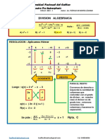 Divison Algebraica