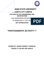 Manicao, Aegee Cedrick f. (Photography Activity 1)