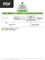 Weekly Home Learning Plan Tle 9 - Caregiving) : Week 7, Quarter 3, March 28 - April 1, 2022