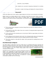 Digital Calipers: How Do They Work?: Digi Tal Caliphers