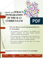New Literacy Integration in The K-12 Curriculum