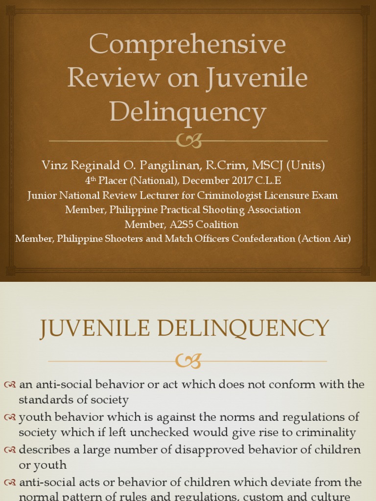 Juvenile Delinquency: Causes and Impacts | PDF | Juvenile Delinquency ...