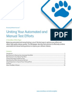 Uniting Automated and Manual Test Efforts 