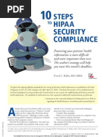 10 Steps to Hipaa Security