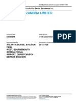 Negretti & Zambra Limited: Annual Accounts Provided by Level Business For
