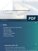 CGE Modeling Explained