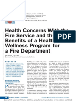 Health Concerns With The Fire Service and The.11
