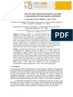 Gestão de Pontos de Redes: Sistema de Suporte Ao Projeto de Implantação e Manutenção de Cabeamento Estruturado