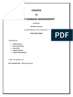 Smart Garbage Management: Synopsis