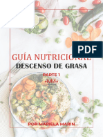 Guia Nutricional Descenso de Grasa Corporal