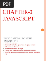 Chapter-3 Javascript