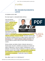 2022-04-05 - CONJUR - Aury Lopes JR e Alexandre Morais Da Rosa - Sobre o Uso Do Standard Probatório No Processo Penal