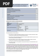 MG5602 - Mobile, Social Media and Cloud Services Study Guide For The Academic Year 2021/22