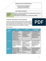 Tabla Comparativa Entre Codigo Norma y Especificacion en Soldadura