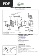 Engine Timing Marks Overview | PDF | V8 Engine | Inline Four Engine