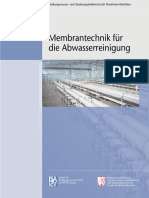 Membrantechnik Für Die Abwasserreinigung