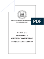 USIT205 Green Computing