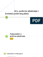 01 - Poduzetništvo, Plan, Korisnici