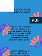 Cross-Cultural Communication