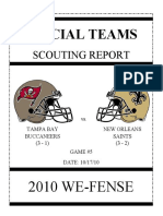 New Orleans Scouting Report (10-17-10)