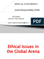 Riga Technical University: Corporate Social Responsibility (CSR)