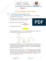 Alternating Voltage and Current