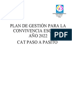 Plan de Gestión Convivencia 2022 Mio