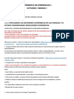 Decisiones económicas de familias y estado