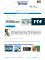 Ficha de Aprendizaje C y T-21 Abril 2021