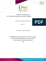 Formato Tarea 4 - Planeación e Implementación Experiencia Pedagogica