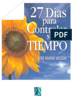 27 Dias para Controlar El Tiempo