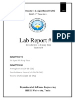 Lab Report # 11 - Binary Tree