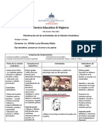 Planificación Cátedra Ciudadana