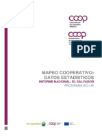Informe de Mapeo Cooperativo El Salvador