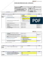 Ficha de Monitoreo Brae Primer Dia de Clases