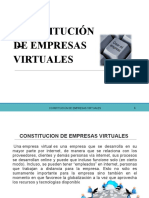 Constitucion de Empresas Virtuales