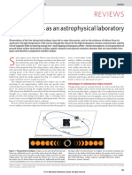 Solar Eclipses As An Astrophysical Laboratory: Reviews