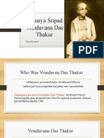 Acharya Sripad Vrindavana Das Thakur
