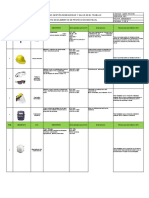 GSST-FR-010 Matriz de Elementos de Proteccion Individual