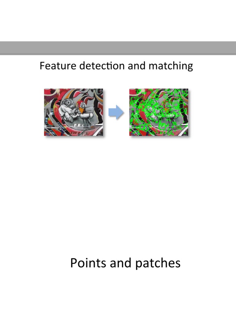 Feature Detection | PDF | Image Processing | Graphics