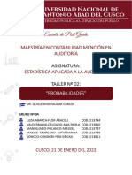 Estadistica Aplicada A La Auditoria (Probabilidades)