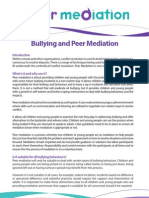 Bullying and Peer Mediation