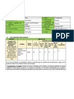 Datos generales y actividades realizadas por el profesor Giovanni Lisseth Sandoval Robles en el mes de diciembre del 2020