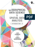 Geographical Data Science and Spatial Data Analysis An Introduction in R (Spatial Analytics and GIS) 1st Edition