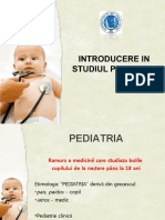 Microcurs - Anamneza in Pediatrie