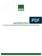 Instructivo Plan Evacuacion Personas Discapacidad