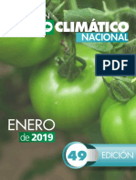 Boletin Agroclimatico Nacional No 49 Enero de 2019 1