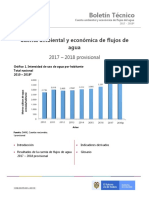 Boletin Tecnico Cuenta Ambiental y Economica Del Agua 2018p