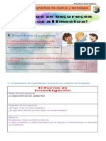 Por Qué Se Oscurecen Algunos Alimentos - EVALUACIÓN